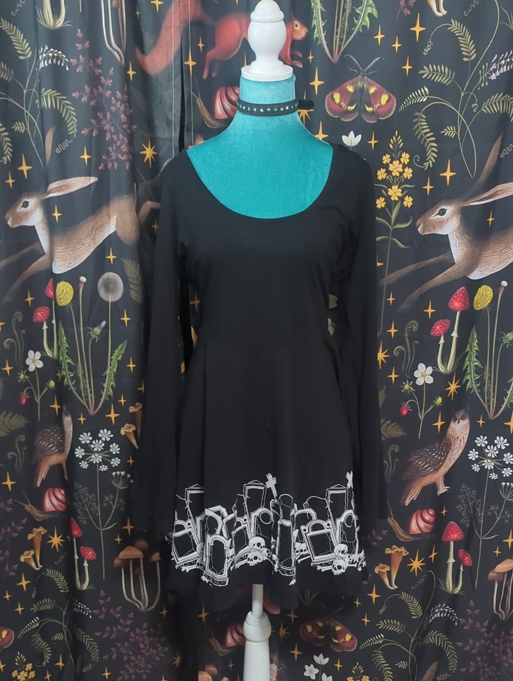 Graveyard Skater Dress